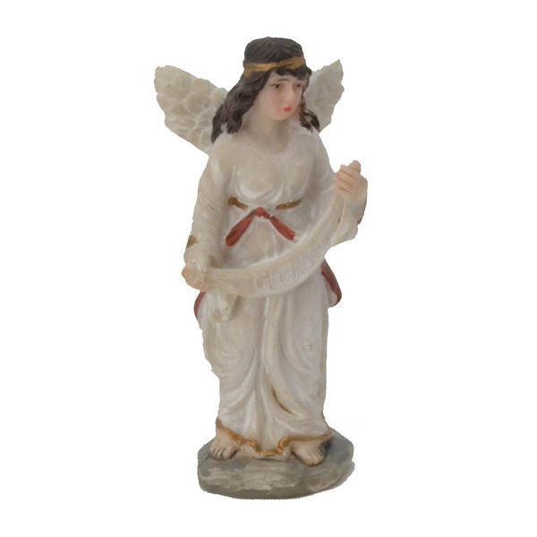 Angel Figurine, Angel Statue, Nativity Decoration, Gloria, Nativity Accessory