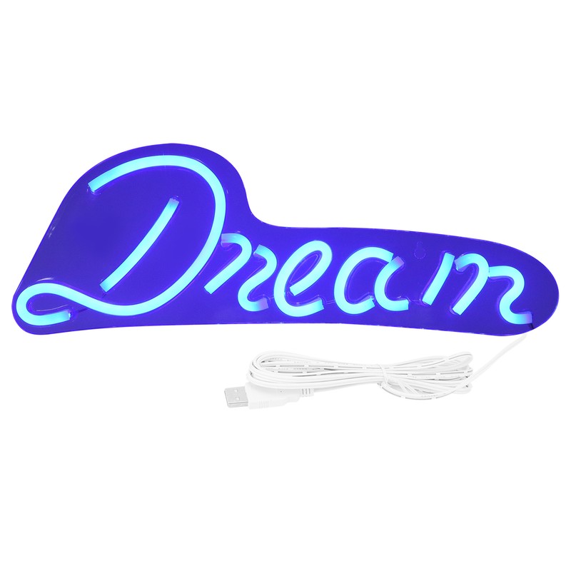 LED Neon Lamp Unique USB Powered Wall Neon Sign Party