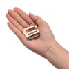 sourcing map Metal G Hooks Webbing Buckles, 2Pcs 0.98" 25mm