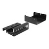 Delock Keystone Patch Panel 6 Port Black