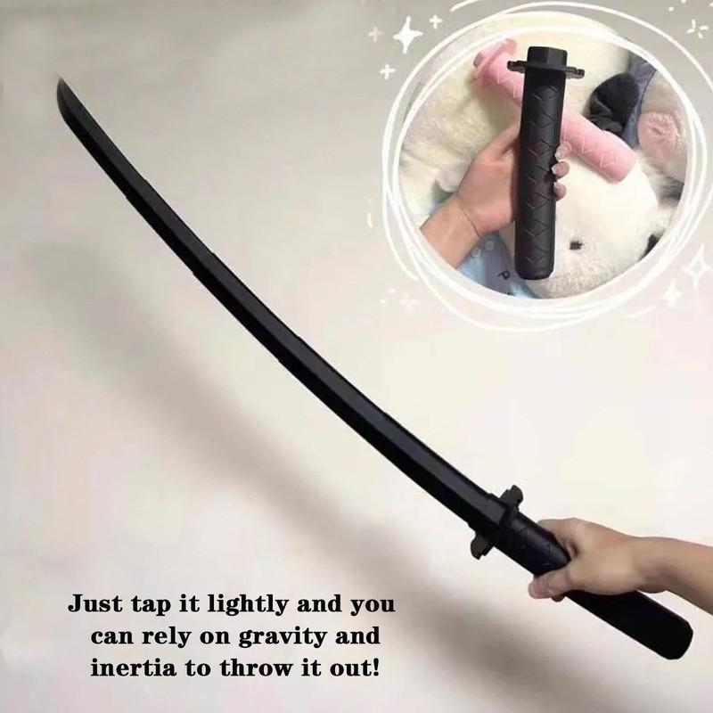 MUNSKT 3D Printed Telescopic Sword, Samurai Sword Model Toy, Retractable