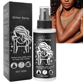 Body Glitter-Sparkle & Shine with Glitter for Hair & Body – Perfect for Stage Makeup, Costumes, and Parties Safe, Vibrant, and Long-Lasting for Stunning Looks - 100ml