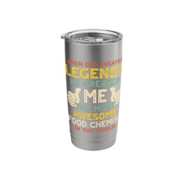 Food Chemist Legend Stainless Steel Insulated Tumbler