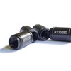 Bigfoot Sasquatch Walking (Gray Background) Tire Valve Stem Caps -