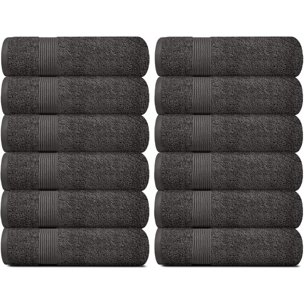 White Classic Resort Collection - Juego de toallas suaves para