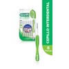 GUM - Proxabrush Viajero Cónico con Cerdas Triangulares y Clorhexidina