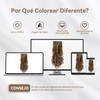 Extensiones de Cabello Natural Ondulado, 6 piezas, Extensiones de Cabello