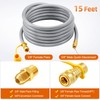 GasSaf 15FT 3/8" ID Natural Gas Hose, Natural Gas Grill