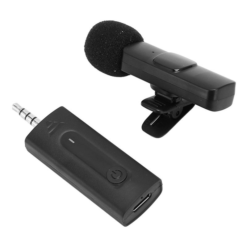 Wireless Lavalier Microphone Professional Plug and Play Noise Reduction Mini