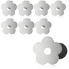 com-four® 8 x Tablecloth Weights Stainless Steel Magnetic Table Cloth