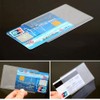 Card Case, Set of 20, Horizontal Insert, Transparent, Thin, Lightweight,