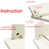 30 Packs Furniture Board Cam Fitting with Dowel and Pre-Inserted