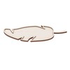 DIY Mosaic Tiles Multipurpose Hand Crafted Innovative Feather Shape Mosaic