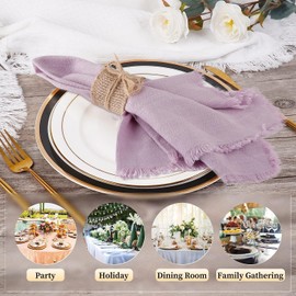 CROWN GUIDE Burlap Napkin Rings Set of 50 Bulk Adjustable Nautical Rattan Holder, Boho Farmhouse Napkin Band, Rustic Fall Napkin Holder Buckles for Party Decor Dinner Table Decorations Wedding