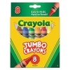Crayola 52-0389 Jumbo Crayons Assortment 8 Pack