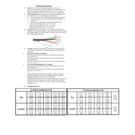 Webber Electronics Twist-Lock NEMA L6-20P Replacement Plug - Easy Assembly, Durable Nylon & Brass Construction, UL & cUL Approved, 20 Amp, 250 Volt, Black
