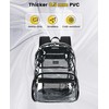 Vorspack Clear Backpack for School - Heavy Duty See Through