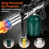 Teupoa Propane Torch Gun Adjustable Flame High-Output Cooking Blow Torch