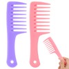 2 Pcs Mini Comb Travel Comb Small Wide Tooth Comb