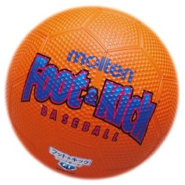 molten Foot & Kick Baseball No. 1 Ball ORG FB101OR