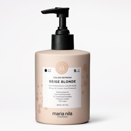 Maria Nila Color Refresh, Beige Blonde 300 ml, Cool-toned Soft Beige Hair Mask, Semi-Permanent Pigments, 100% Vegan & Sulfate/Paraben free