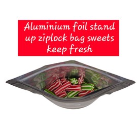 Red and Green Candy poles strawberry cream and watermelon,45 pcs - Red and green Christmas candy canes sweet Gifts, Festive Treat, Christmas, Birthday Gifts (45)