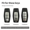 ontto Luminous car Key fob Cover fit for Mitsubishi Outlander