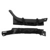 1 Pair Bumper Bracket 51117116667 Strong Strength Scratch Resistant Black