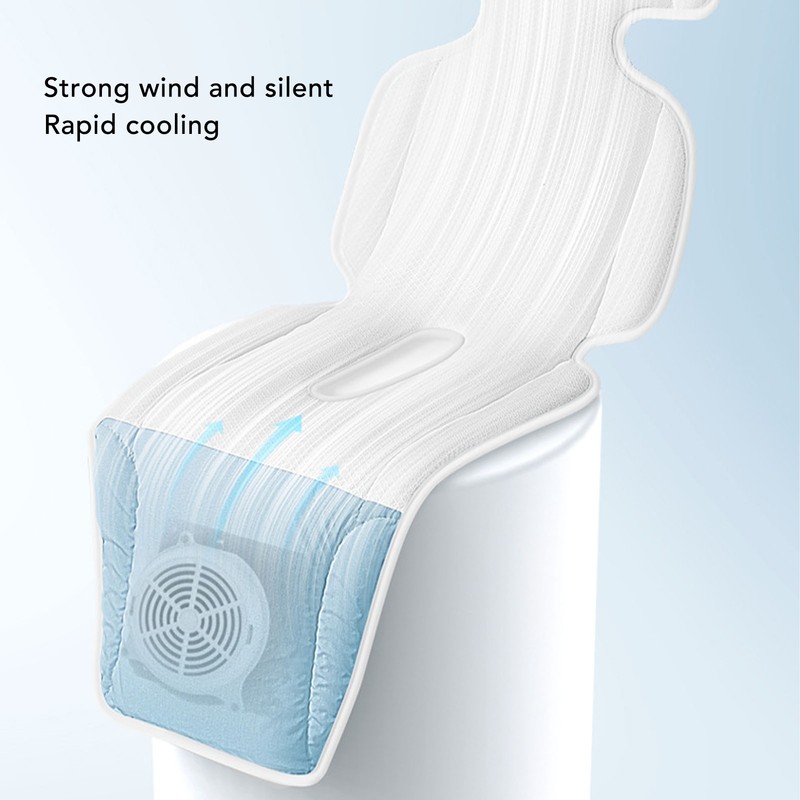 Stroller Seat Cooling Pad Comfortable Quiet 3 Speed Adjustable USB
