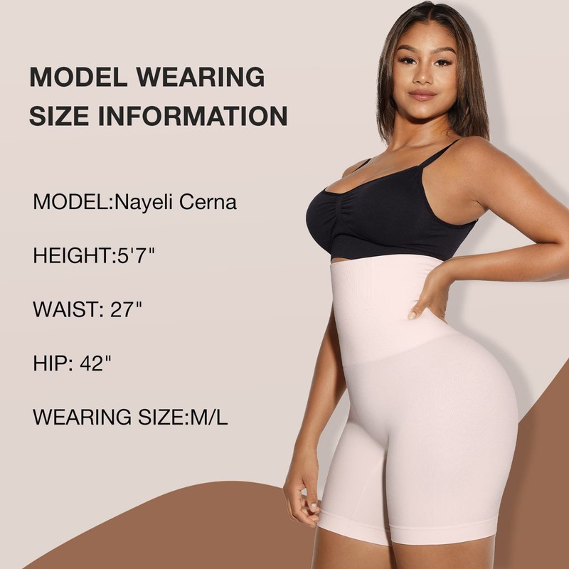 Women's Shapewear Shorts Tummy Control Underwear, Butt Lifting Thigh Slimmer