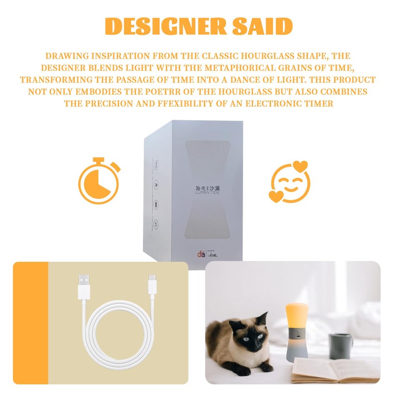Adjustable Meditation Timer Cube with 1-99 Minute Presets | Visual