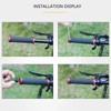 MTB Bicycle Handlebar Grips – Anti-Slip Rubber Lock-On Bike Grips