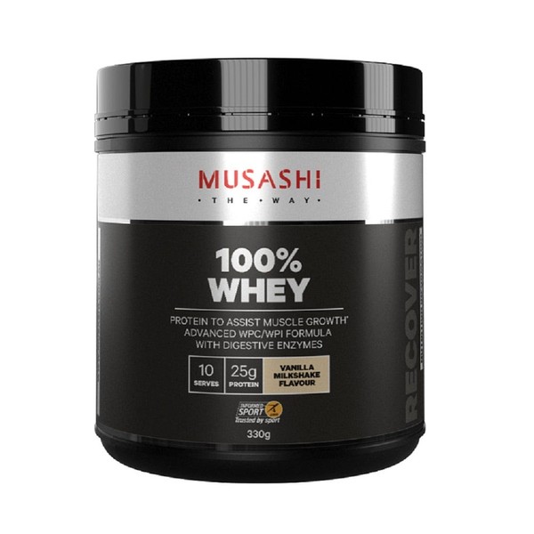 Musashi 100% Whey Vanilla Milkshake