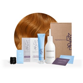 Madison Reed Madison Reed Radiant Hair Color Kit, Dark Copper Blonde for 100% Gray Coverage, Ammonia-Free, 8CC Matera Marigold, Permanent Hair Dye, Pack of 1