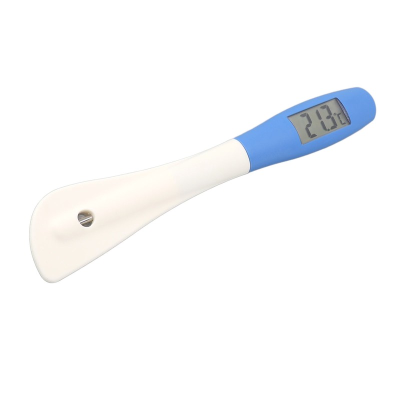 Silicone Spatula Thermometer Digital Display Stainless Steel Cooking Thermometer Food