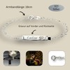 Women's 925 Sterling Silver Heart Design Bracelet With Desired Engraving