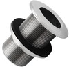 YANYUCB 316 Stainless Steel Thru Hull Fitting with Nut&Custom Gasket