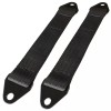 Moore Parts 12" Off-Road Suspension Limit Straps With Black Tabs,