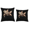Kuhli Loach Steampunk Throw Pillow