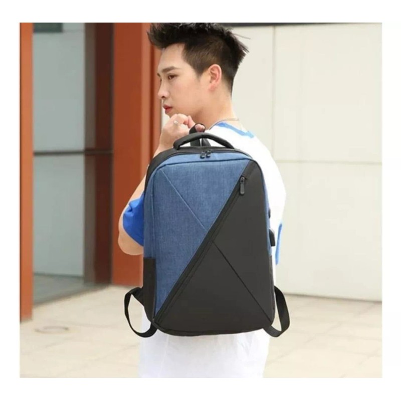 yuqing.fc Mochila Antirrobo Carga Usb Escolar Laptop Casual 3 Piezas