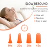 LYSIAN Soft Foam Earplugs dB SNR, Pairs, Disposable Noise Cancelling