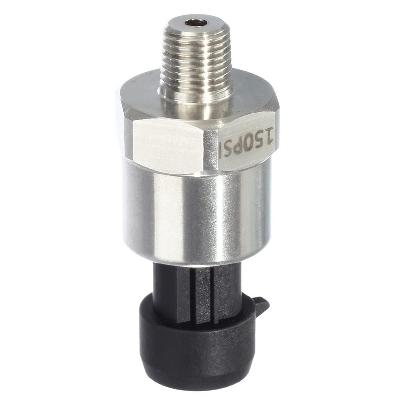 AUTEX 150 Psi Pressure Transducer/Sender/Sensor with Connector Harness 0-150 Psi