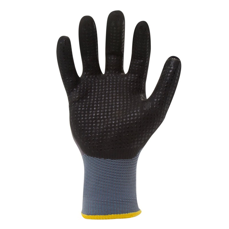 212 Performance AX360 Dotted Grip Nitrile-dipped Work Gloves, Seamless, Breathable