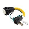 Parkworld 79049 Adapter Cord NEMA 10-50P Male to Shore Power