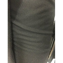 Fusible Black Tricot Interfacing 3 Yds x58'' -Stretch French Interfacing Light Weight -Stabilizers