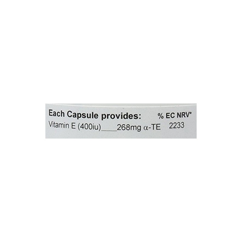 Bio Nutrition Vitamin E 400iu - Antioxidant Vitamin - 90