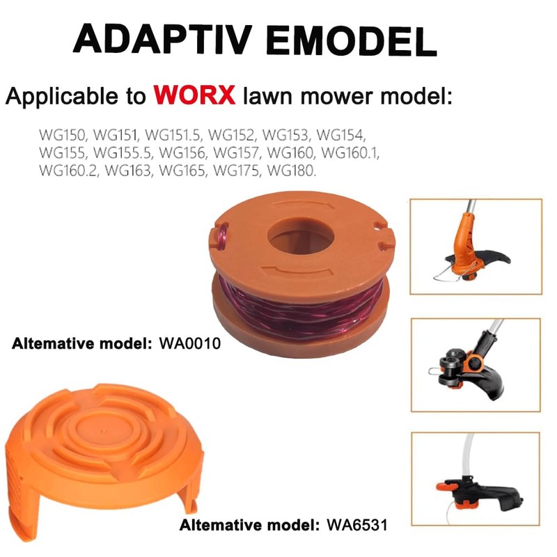 5 Pcs Strimmer Spool, Strimmer Spool Line Strimmer Wire Replacement