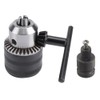 1/2-20UNF Mount 1.5-13mm Capacity Key Drill Chuck for Air Impact