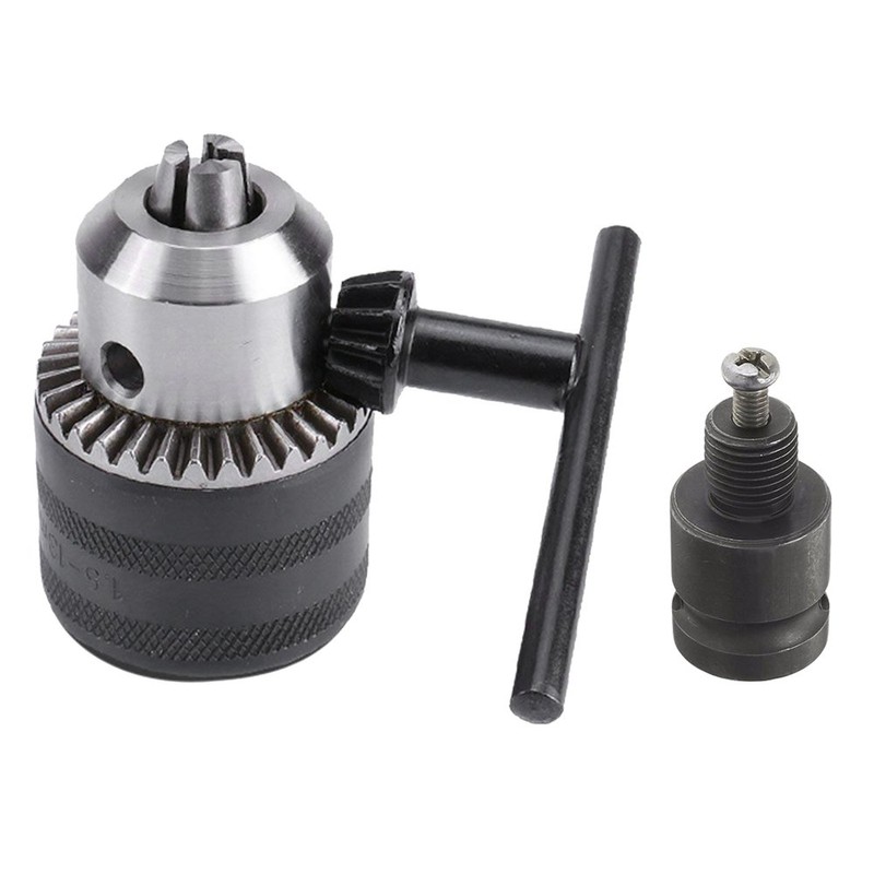 1/2-20UNF Mount 1.5-13mm Capacity Key Drill Chuck for Air Impact
