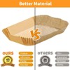 ZXMGG Pack of 100 Airfryer Inserts for Ninja Double Stack